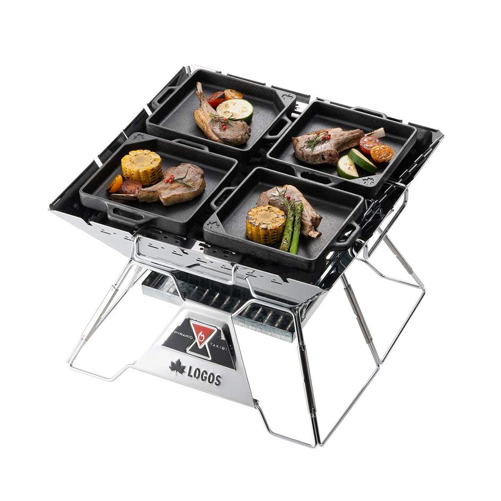 LOGOS Сковорода Iron MY Grill PAN Square 81064203 черная Ширина 20 x Глубина 16 x Высота см (ок.) 3.4