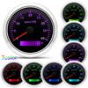 3000/4000/6000/7000/8000 RPM 85mm Tachometer with 7 Color Backlight for 1-10 Cylinder Petrol Diesel Car Boat Tacho Gauge