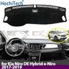 Car Dashboard Cover Avoid Light Pad Instrument Panel Mat Case Carpets for Kia Niro DE Hybrid E-Niro 2017 2018 2019