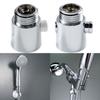 ABS Shower Head Diverter Valve Bidet Sprayer Head Water Shut-Off Angle