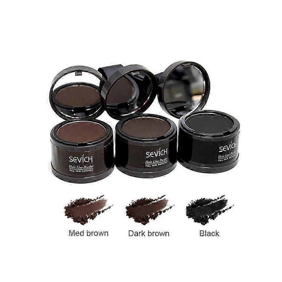 Sevich Waterproof Hair Line Powder Hairline Cover Up Powder Hair Shadow