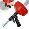 Flexible Plumbing Drain Snake Auger Professional Pipe Dredging Machine for Cleaning Clogs