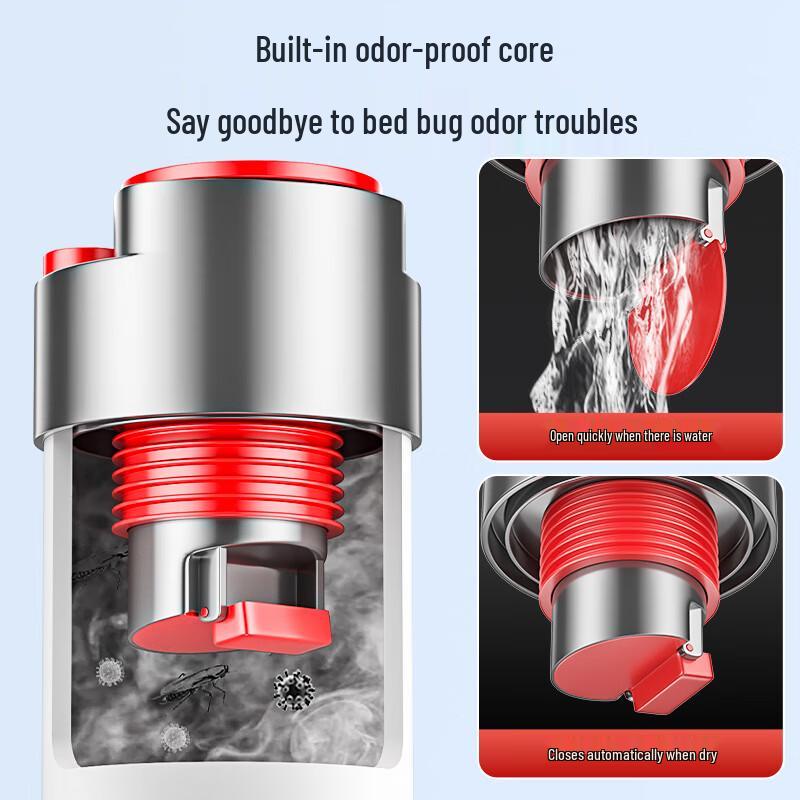 Muvi Kitchen Drain Pipe Deodorizing 5-Way Connector