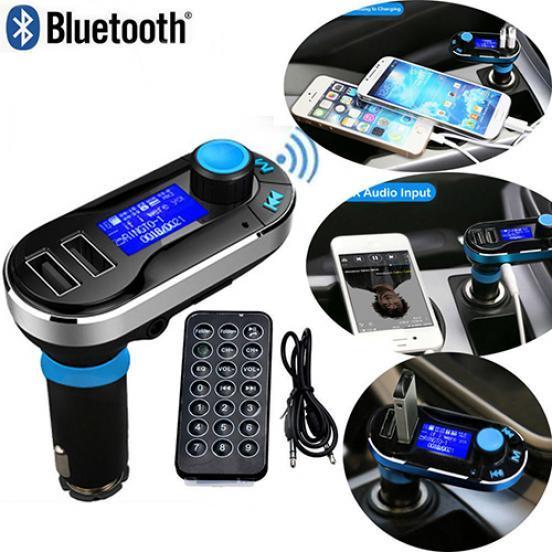 FM Transmitter Car Kit MP3 Music Player Wireless Bluetooth Radio USB Port Win XP
