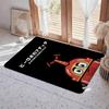 Cartoon C Robo Kabutack Floor Mat Eco  Flannel Doormat Non Slip Odorless Indoor Floor Rug Soft Short Plush Home Mat