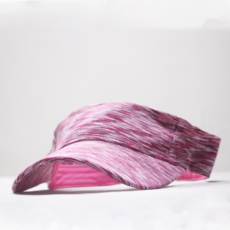 Men's and women's running sports caps, outdoor fishing, sunshade, empty top caps, training sports, sweat-absorbing and wicking hats, quick-drying and
