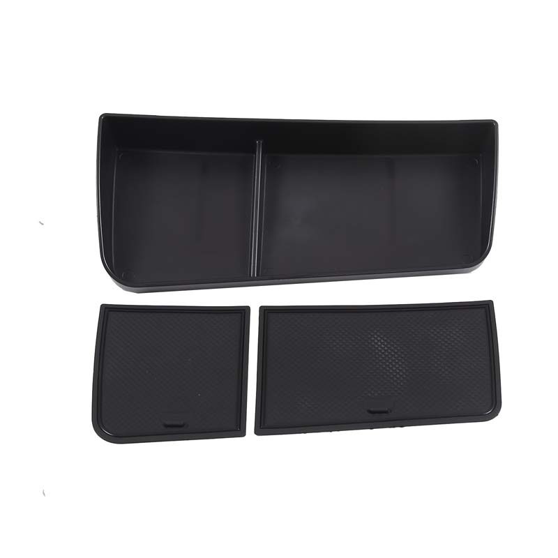For Volkswagen VW ID.4 ID4 ID 4 CROZZ Car Console Dashboard Screen Rear Storage Box ABS Organizer Tray Auto