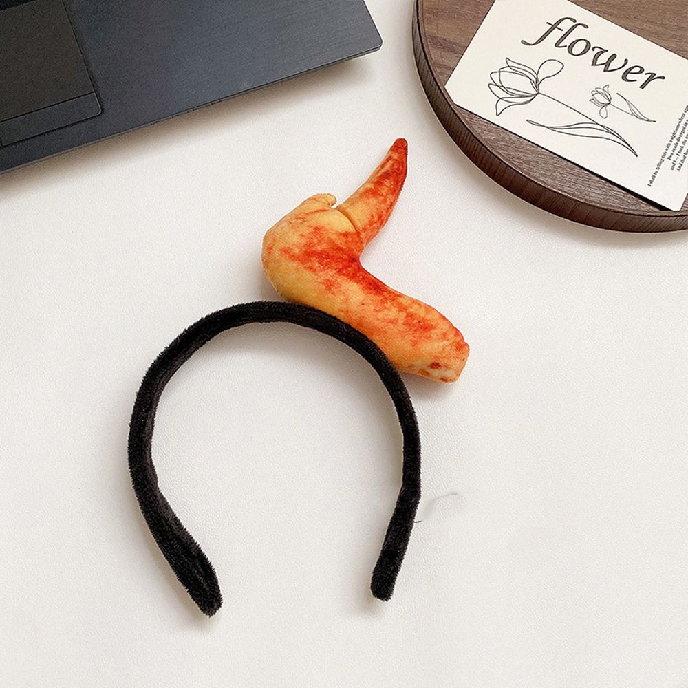 Vegetable Simulated Food Hair Hoop Strawberry Hotdog Headband Personality   Party