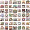 50 Cartoon Funny Storefront Graffiti Stickers Decorate Guitar Notebook Suitcase DIY Waterproof