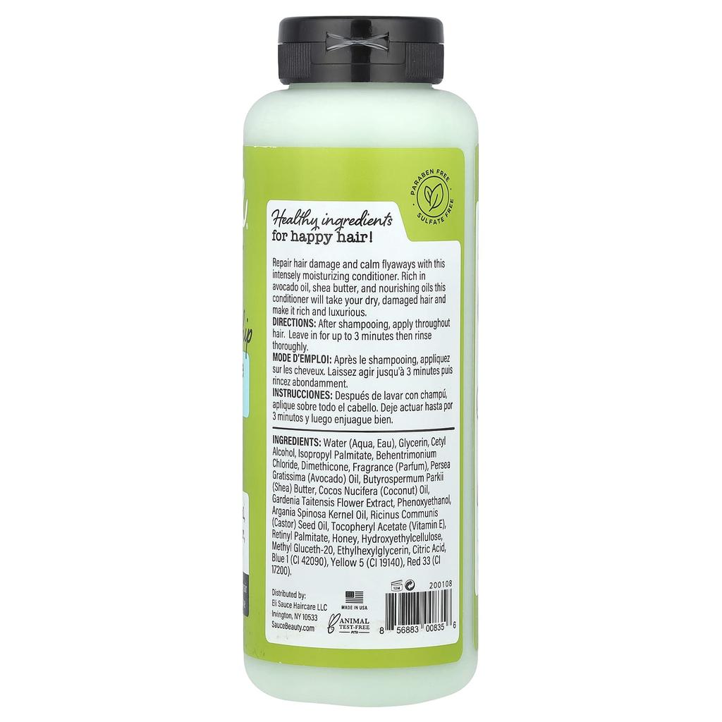Sauce Beauty, Кондиционер для глубокого увлажнения, взбитые сливки с гуакамоле, 10,5 жидких унций (310 мл)