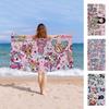 Модный бренд T-Tokidoki Микрофибровое пляжное полотенце Впитывающее Быстросохнущее Мягкое для йоги, плавания, курорта, альпинизма