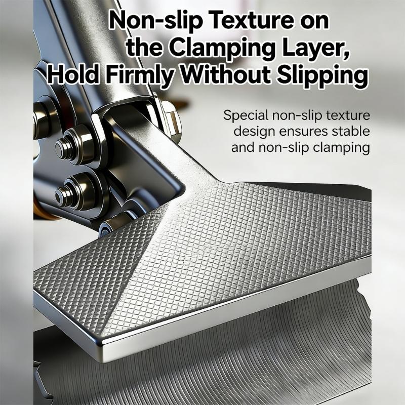 Heavy Duty Sheet Metal Hand Seamer Bender Crimping Tool For Electrical Work And Sheet Metal Bending In Tight Space