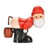 Santa Bubble Blowing Machine Automatic Fart Bubble Maker Play Music with One Click Funny Toy Party Bubble Blower for Kids Indoor Outdoor Activity