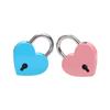 Diary Book Jewelry Box Mini with Key Travel Heart Shape Locks Hardware Padlock Love Heart Lock