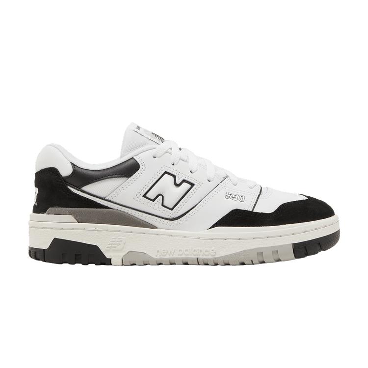 Kids' Sneakers New Balance 550 Big Kid 'White Black Rain Cloud'