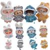 10cm Labubu Doll Clothes: Self-Deprecating Bear Plush Cape for 17cm Labubu Doll