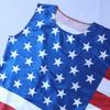 Summer New European and American Clothing National Flag Printing Atmosphere Clothing Stage Performance Clothing