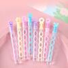 Soap Colorful Bubble Tube Toy 5-hole Mini Bubble Wand Cat Paw Bubble Blower Amusement Park