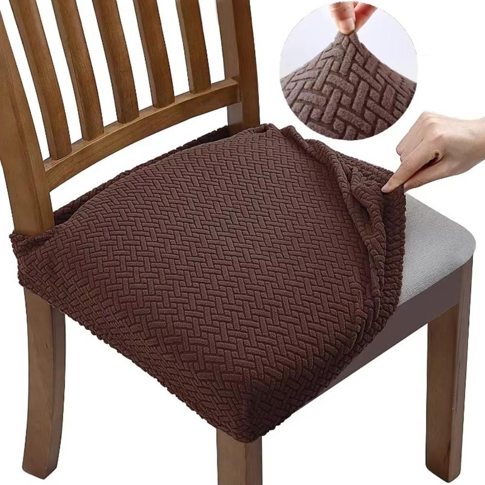 Removable Slipcover Washable Anti-Dust Chair Covers Jacquard Chair Seat Covers  Upholstered Chair