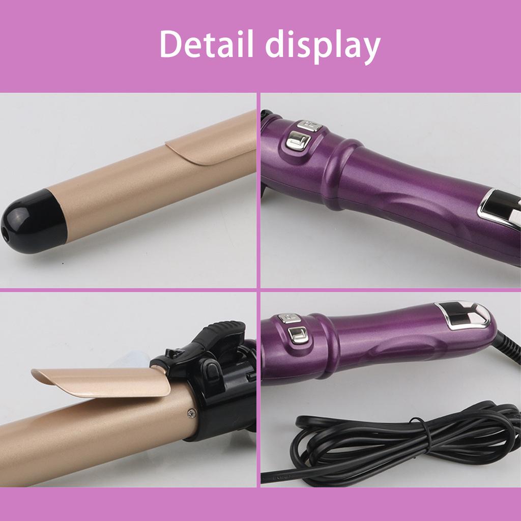 28-32 мм/1,1 дюйма-1,26 дюйма Автоматическая вращающаяся плойка для завивки волос, щипцы для завивки волос, щипцы для укладки волос, быстрая нагревательная плойка для средних/длинных волос