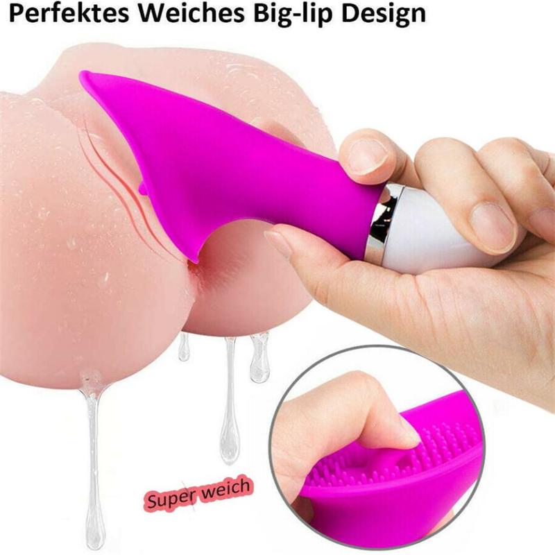 Девушка Секс-Игрушки Лизание Клитора Сосание Языка Вибратор G-Spot Оральный МассажерAA
