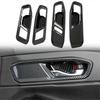 For Accord 2023 2024 11th Car Inner Side Door Handle Bowl Cover Trim Interior Accessorie (abs Carbo