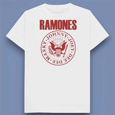 Ramones Джонни Джоуи Ди Ди Марки Графический принт Мужская и женская свободная футболка с коротким рукавом для повседневной носки круглый год