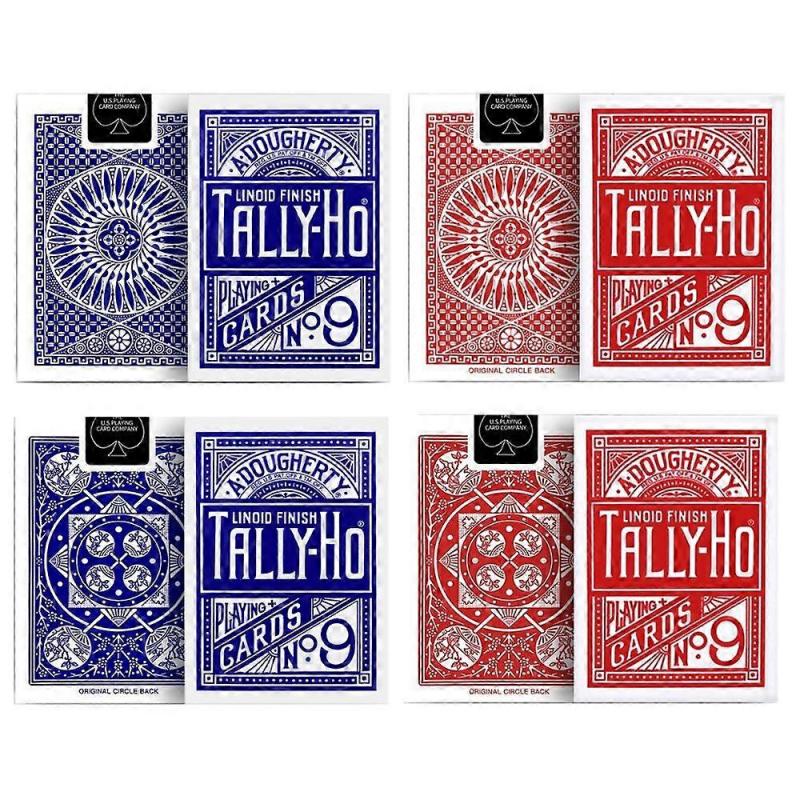 1pcs Bicycle Rider Back Playing Cards Tally-Ho Bee Deck Card Games Magic Tricks