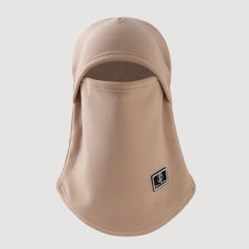 Теплая флисовая пыленепроницаемая шапочка Зимняя бархатная повязка Ветрозащита Защита ушей Шапка-шлем Защита лица Унисекс Для активного отдыха Велоспорт Лыжи