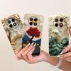 For Oppo A5 Pro OppoA5 4G 5G Phone Case Bow Pattern Flower Butterfly Girly Back Cover Silicone Soft Casing CPH2695 CPH2735