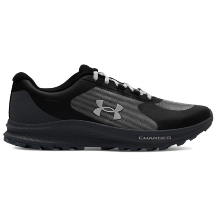 Under Armour Charged Bandit Trail 3 Comfortable Versatile Durable Breathable Low-Top Casual Running Shoes Men Sneakers Black 6007221-001