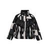 Down Fill Stand Collar Casual Down Jacket Men Outerwear Black White CK1850-121