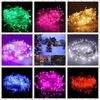 Waterproof LED Solar String Lights for Outdoor Courtyard, Christmas Decor, 8 Modes, Camping & Engineering Use.