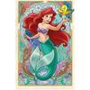 Mermaid Disney Ariel Cartoon Drill Hanging Element Puzzle Sale Stitch Mosaic 5d Art Diamond Painting Handcraft Gift Big Size