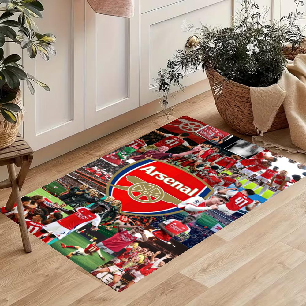 Arsenal Kitchen Carpet Nonslip Floor Mat Ideal For Indoor And Outdoor Entryway Door Mat Laundry Room Bathroom Foot Mat
