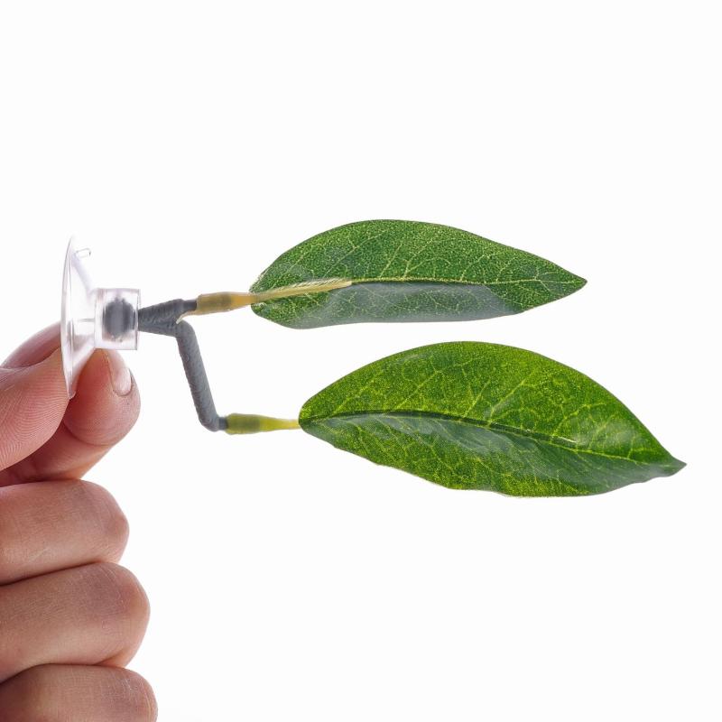 1 шт. Искусственный лист-гамак для нереста и игры рыбок Декор для аквариума питомцев Рыбки Петушки Растения Лист Декор для аквариума