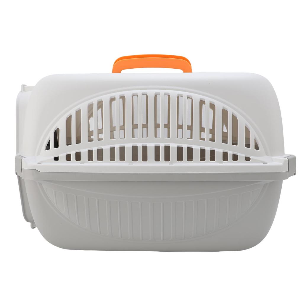 Plastic Pet Carrier Easy To Assemble Ample Space Excellent Ventilation Portable Dog Carrier for