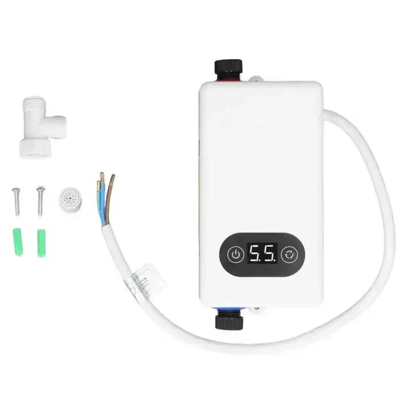 Проточный электрический водонагреватель с памятью, преобразованием частоты, постоянной температурой, водонагреватель 220 В 4500 Вт