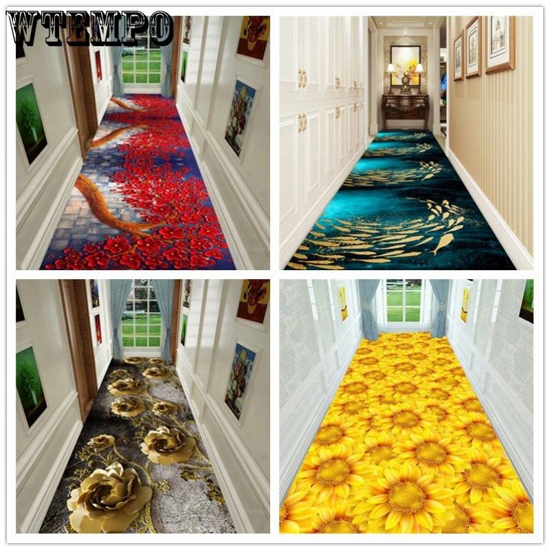 3D Pattern Sunflower Print Carpet, Living Room Bedroom Home Decoration Carpet Bathroom Balcony Non-slip Doormat Birthday Present