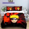 Naruto Uzumaki Naruto Pattern Bedding Home Decoration Birthday Gift (1 * duvet cover + 2 * pillowcase, without core)