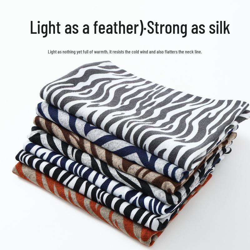 Двухслойный шарф-манишка в корейском стиле: Унисекс Осенне-зимний шарф и эластичная повязка на голову