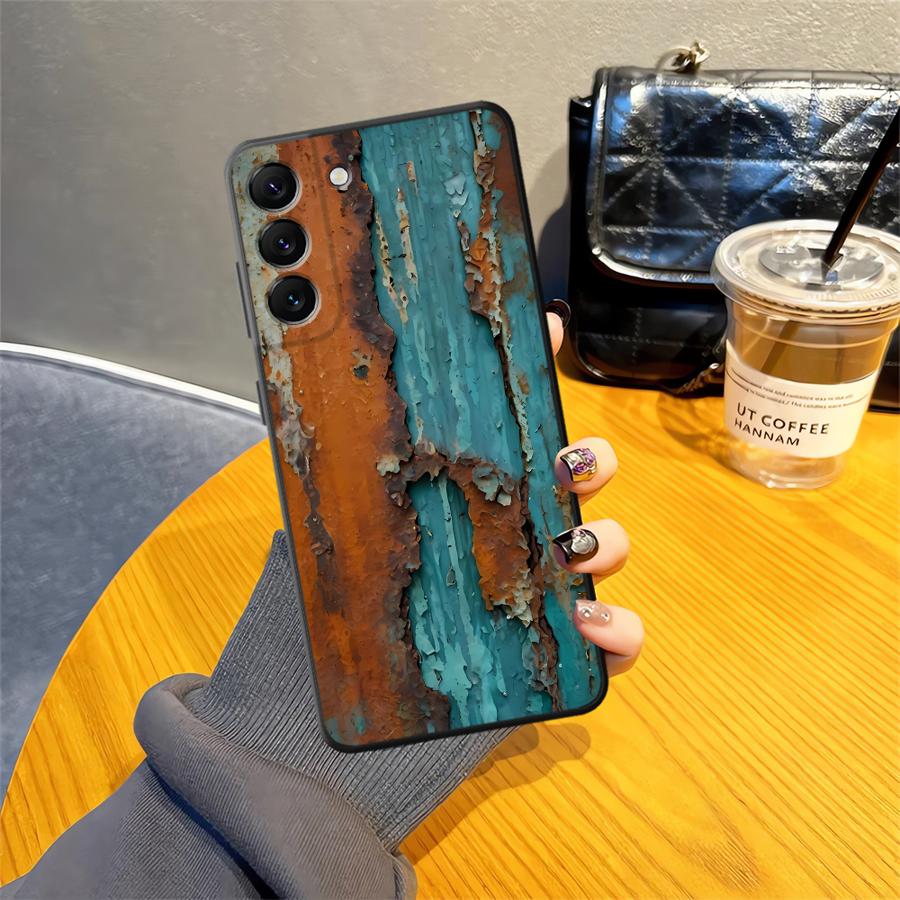 Чехол для Samsung Galaxy A05 Note 20 Ultra 9 10 A50 A70 A30 A40 A04 A06 A07 A10 A20 A03 A01 A02 Чехол для телефона Ретро Ржавчина