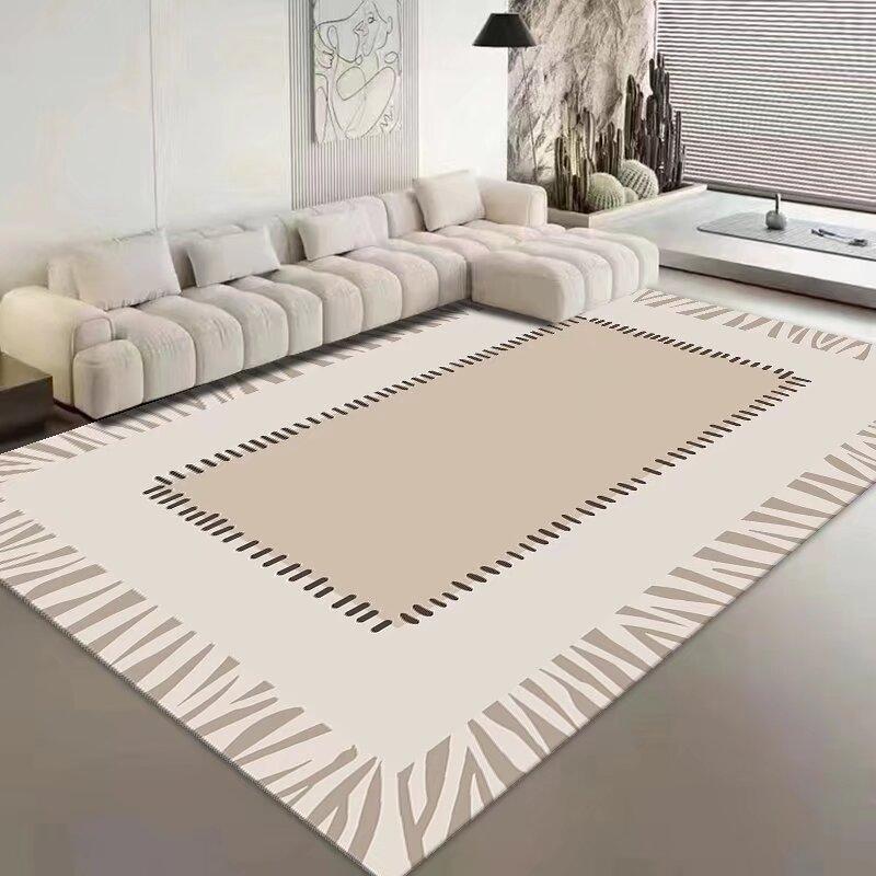 Новый ковер для гостиной, сюрприз, тихий, светлый, роскошный, абсорбирующий, противообрастающий, для спальни, дивана, журнального столика, коврика