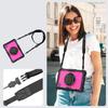 Armored case for Lenovo Tab M11, 360 protection with stylus holder, pink