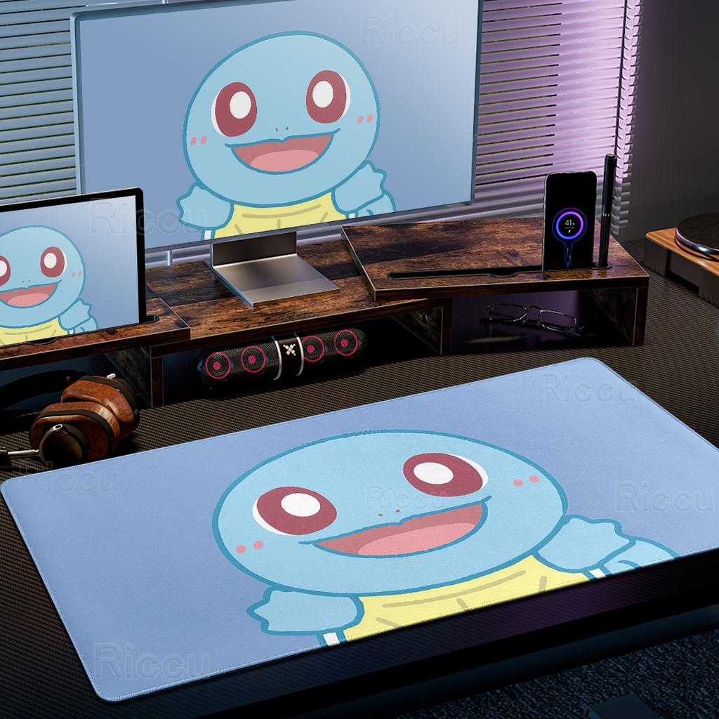 Pokémon Pikachu Pattern Keyboard Pad Boy Girl Super Handsome Table Mat Simple Rugs Computer Offices Accessories PC Gaming Carpet
