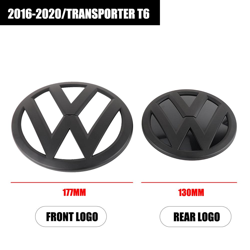 For VOLKSWAGEN VW Car Front Grille Emblem Rear Trunk Lid Logo Stickers Decoration For Volkswagen Transporter T6 2016 2017 2018 2