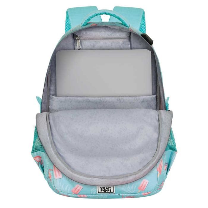 Running Backpack PLUS - Oh My Pop! Ice Flamingo - Turquoise - One Size