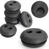 5Pcs 2 Hole Fuel Gas Tank Grommet Replacement For Stihl Honda Trimmer Lawn Mower