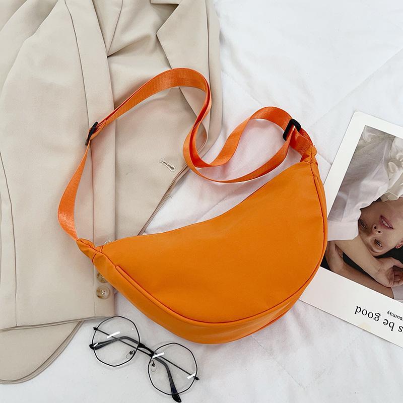 Корейская версия сумки однотонная женская повседневная универсальная сумка сумка через плечо сумка-пельмень сумка на плечо
