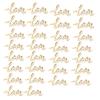 30pcs Love Script DIY Mini Wood Letter Chips for Home Wall Art Craft Romantic Scene Layout